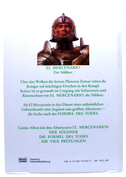 El Mercenario – Die Formel des Todes | Vicente Segrelles Comic 1984 | hoppla-stuff.de